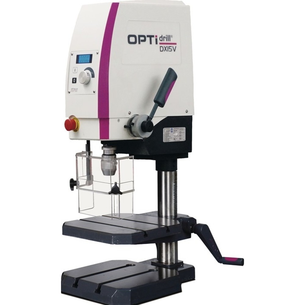 Produktabbildung: OPTI-DRILL Tischbohrmaschine DX 15 V, MK2, 15 mm (S235JR), 100-3000 min-¹
