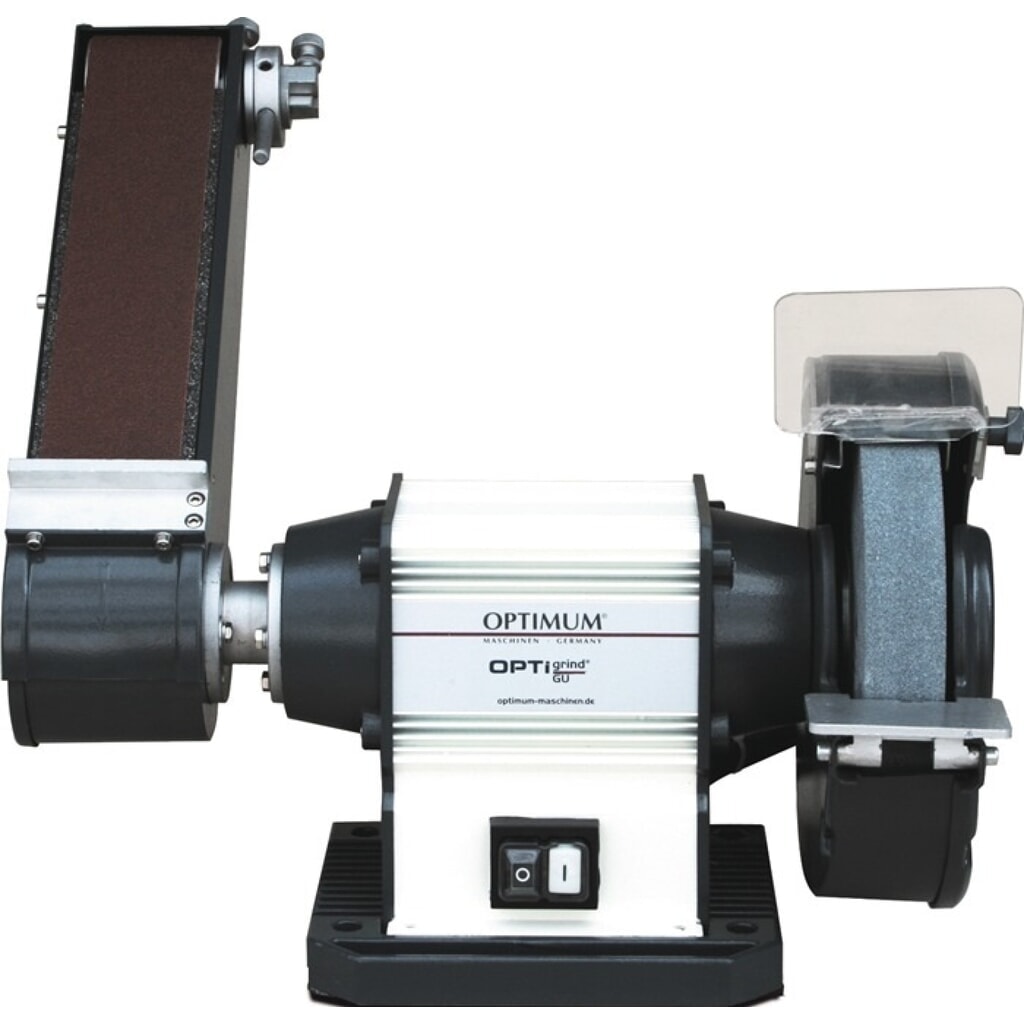 Produktabbildung: OPTI-GRIND Kombibandschleifmaschine GU 20 S, 600 W, 75 x 762 mm 200 x 30 x 32 mm, 2850 min-¹