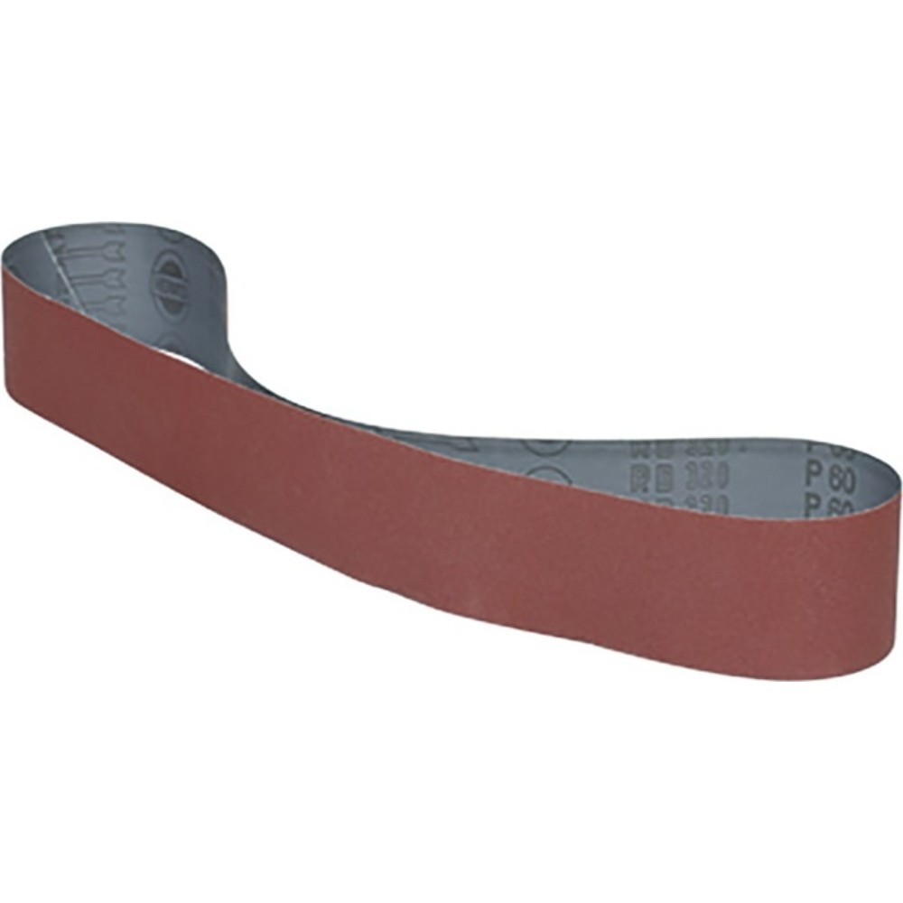 Produktabbildung: OPTIMUM Schleifband, Länge 762 mm Breite 75 mm Körnung 60, Pack a 5 Stück, Normalkorund