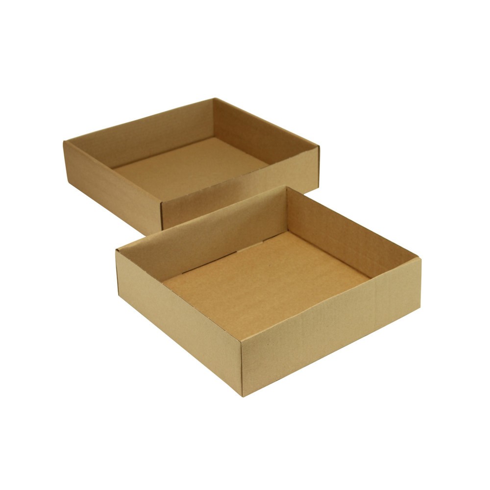Produktabbildung Nr. 2: Ordner-Versandkarton, 325 x 300 x 80 mm ( L x B x H ), braun, teleskopierbar