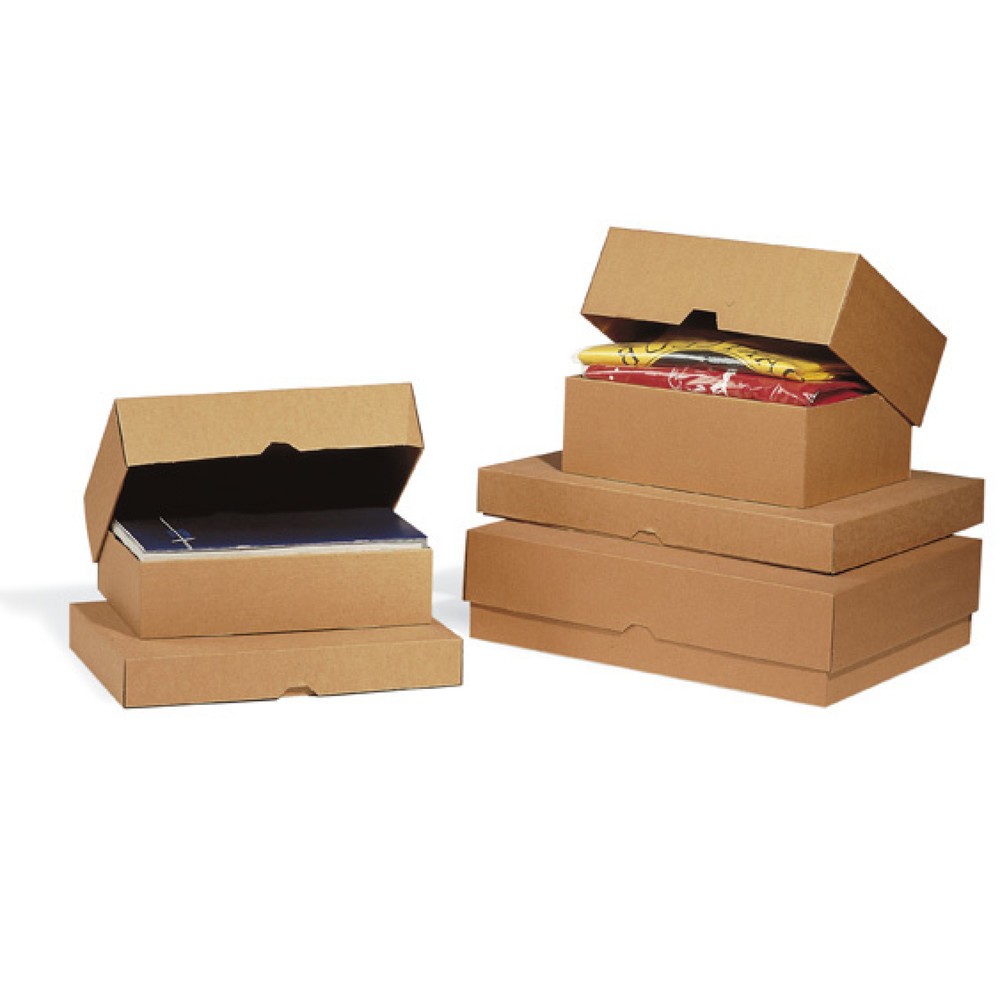 Produktabbildung Nr. 5: Ordner-Versandkarton, 325 x 300 x 80 mm ( L x B x H ), braun, teleskopierbar