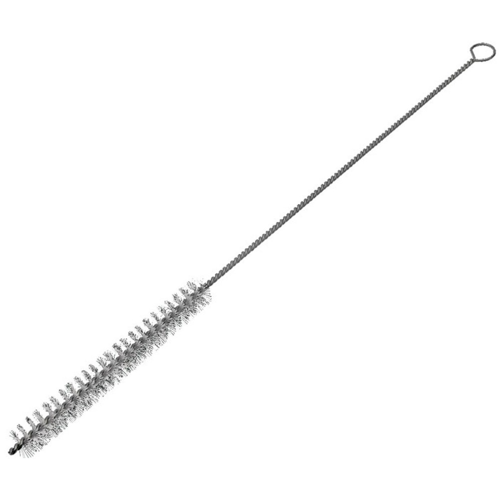 Produktabbildung: OSBORN Düsenbürste, 0,15 mm Nylon, Länge 300 mm Ø 4 mm, Besatzlänge 100 mm mit Öse