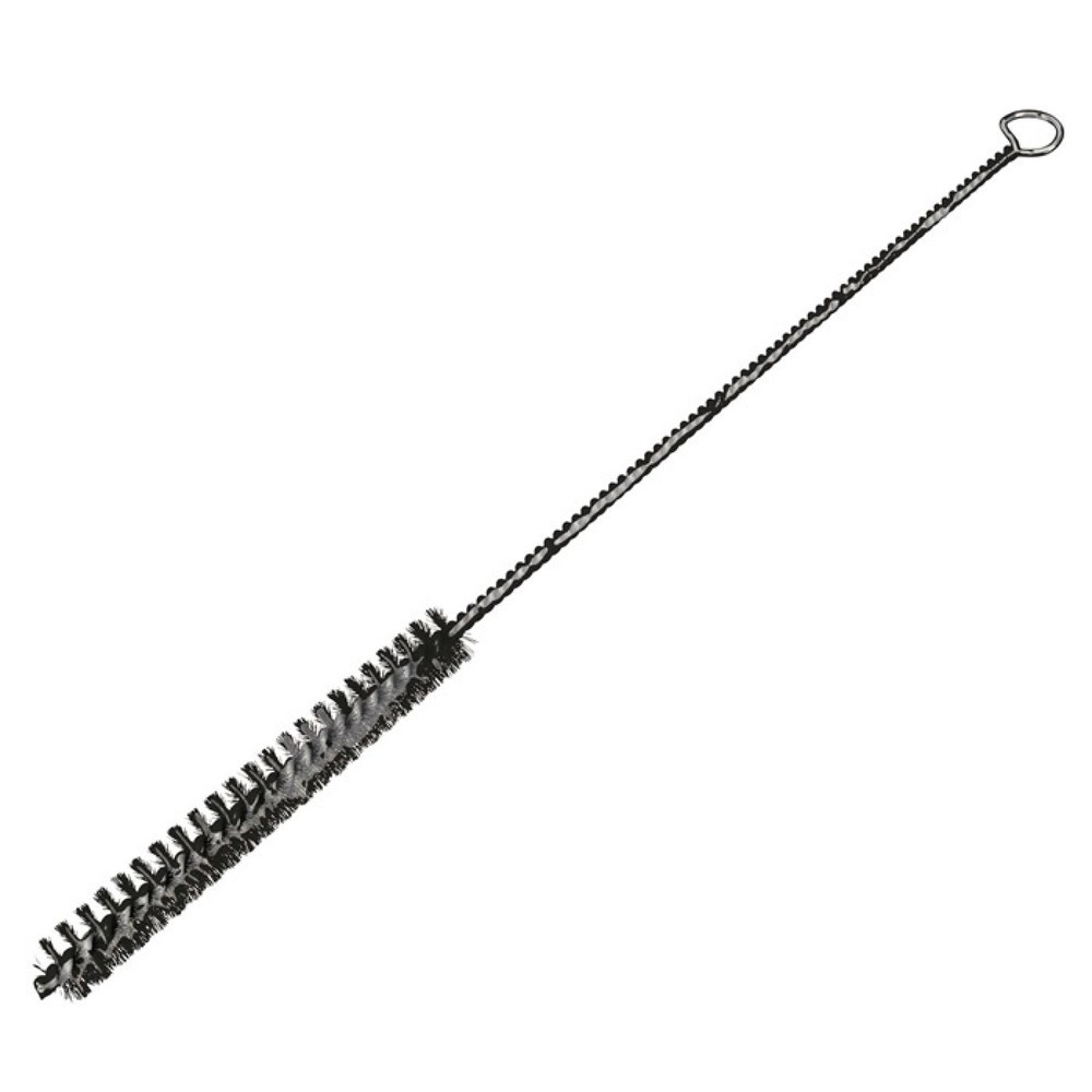 Produktabbildung: OSBORN Düsenbürste, 0,12 mm VA gewellt, Länge 300 mm Ø 12 mm, Besatzlänge 100 mm mit Öse