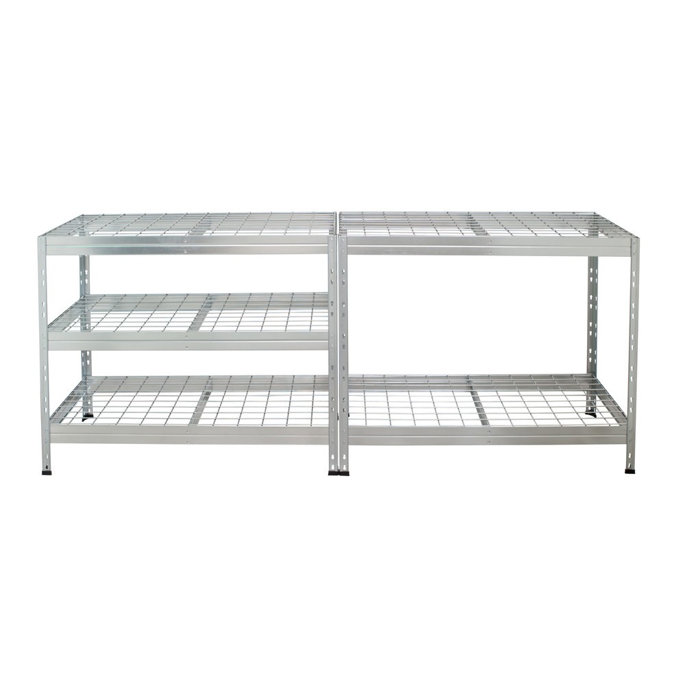 Produktabbildung Nr. 5: Outdoor-Weitspannregal mit Gitterböden, HxBxT 1.800 x 900 x 450 mm