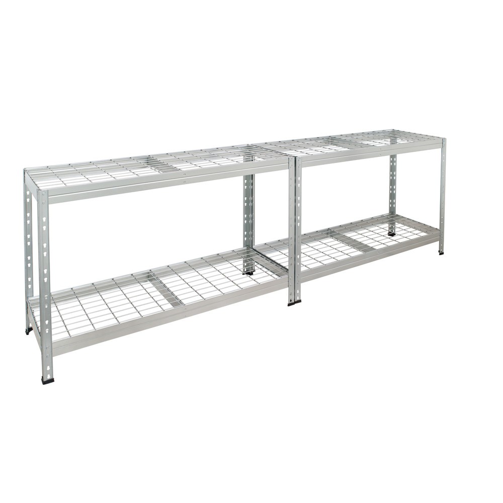 Produktabbildung Nr. 5: Outdoor-Weitspannregal mit Gitterböden, HxBxT 1.800 x 1.200 x 450 mm