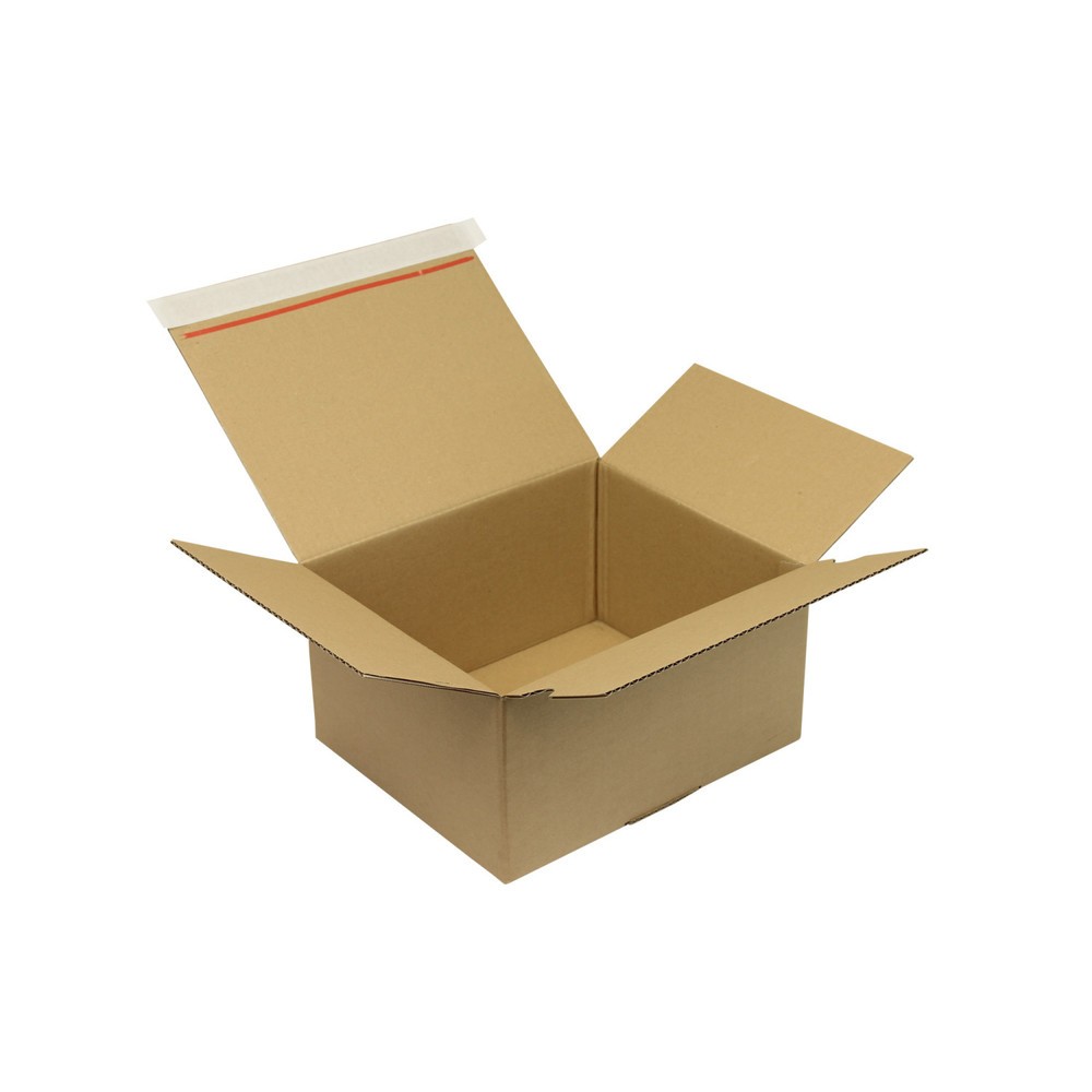 Produktabbildung: Packfix, 260 x 220 x 130mm, Qual.1.3B, braun
