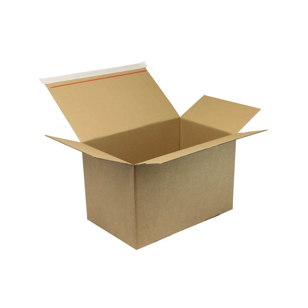 Produktabbildung: Packfix, 400 x 260 x 250mm, DIN B4, Qual.1.3B, braun