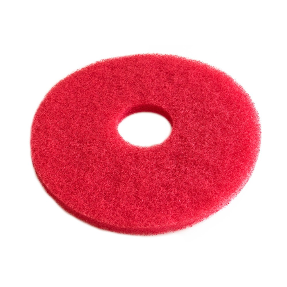 Produktabbildung: Pad für SPRiNTUS  Scheuer-Saugmaschine TORTUGA, 15", 5 Stk/VE, rot