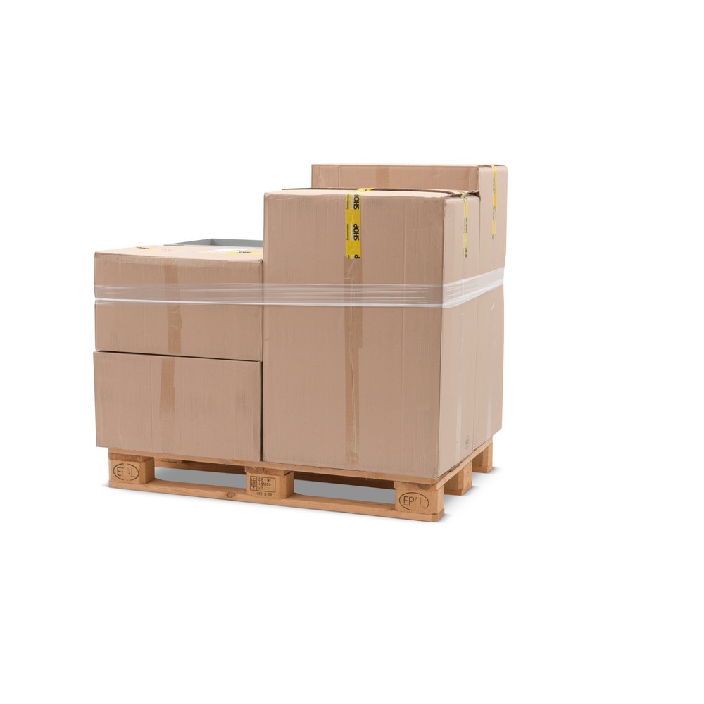Produktabbildung: Paletten-Dehnband aus PE, LxB 1.200 x 100 mm