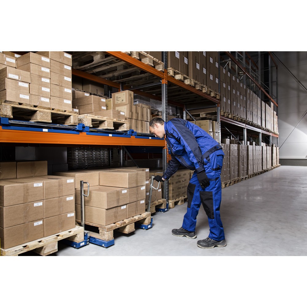 Produktabbildung Nr. 2: Palettenauszug, Bodenmodell, Tragkraft 1.000 kg, 85 % Auszugstiefe, mit 700 mm Easy-Action-Griff