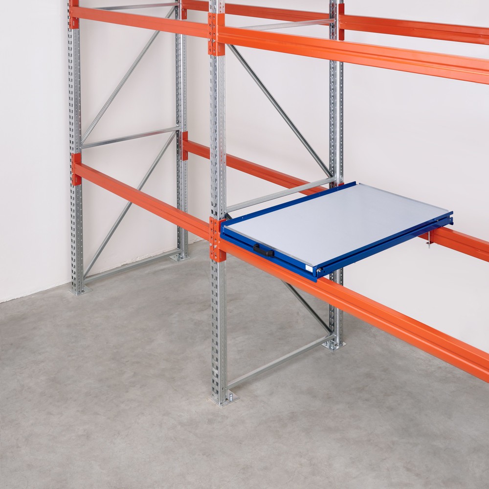 Produktabbildung Nr. 2: Palettenauszug mit Stahlboden, Tragkraft 200 kg, 70 % Auszugstiefe