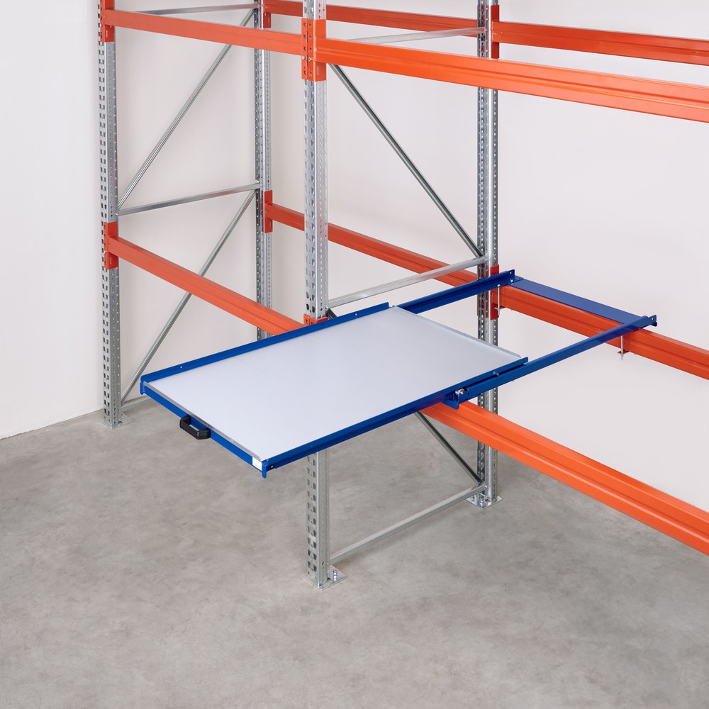 Produktabbildung Nr. 3: Palettenauszug mit Stahlboden, Tragkraft 200 kg, 70 % Auszugstiefe