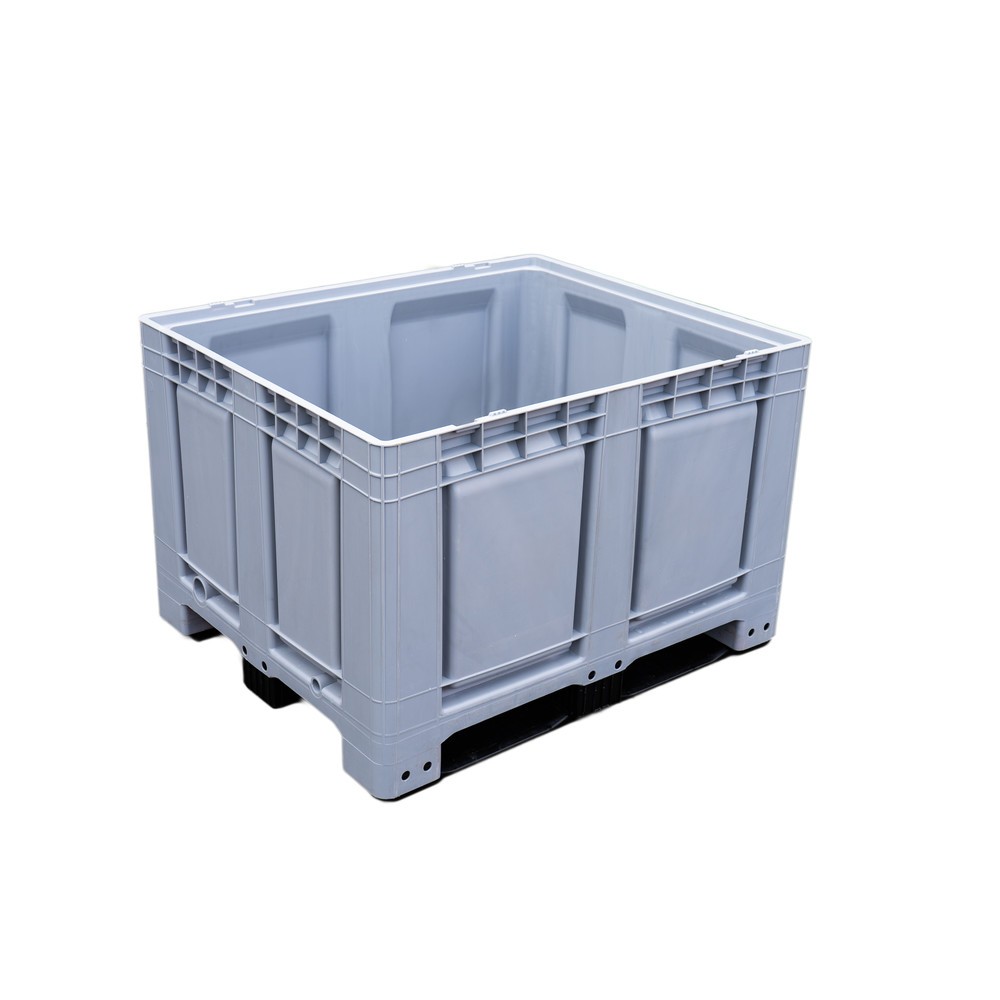 Produktabbildung Nr. 2: Palettenbox, 680 Liter, auf 3 Kufen, grau