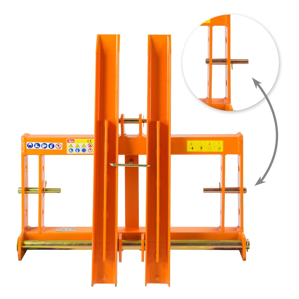Produktabbildung Nr. 2: Palettengabel DPG700 Kat 1+2, TK 700 kg, Gabellänge 1.100 mm