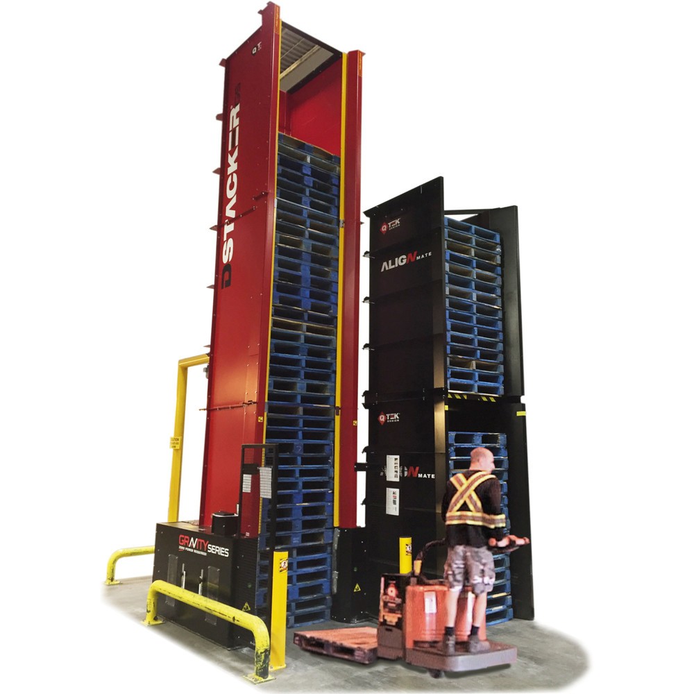Produktabbildung Nr. 2: Palettenmagazin DStacker, für 50 Europaletten à 1.200 x 800 mm