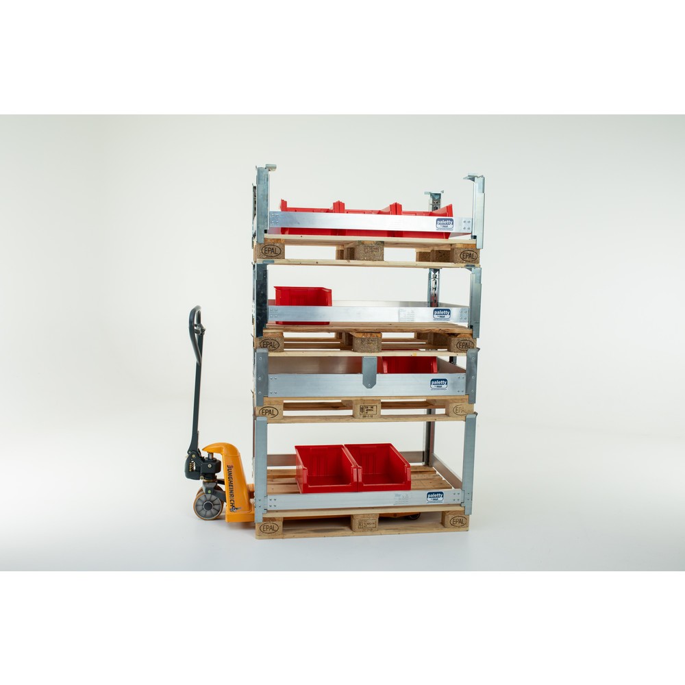 Produktabbildung Nr. 2: Paletty Palettenstapelsystem Premium, HxBxT 1.240 x 840 x 580 mm, starr