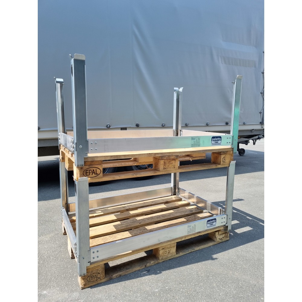 Produktabbildung Nr. 7: Paletty Palettenstapelsystem Classic, HxBxT 1.240 x 840 x 580 mm, klappbar