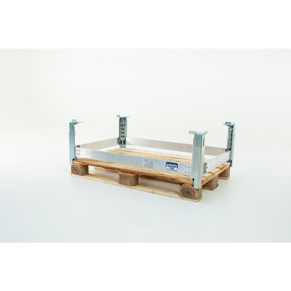 Produktabbildung Nr. 2: Paletty Palettenstapelsystem Premium, HxBxT 1.240 x 840 x 580 mm, klappbar