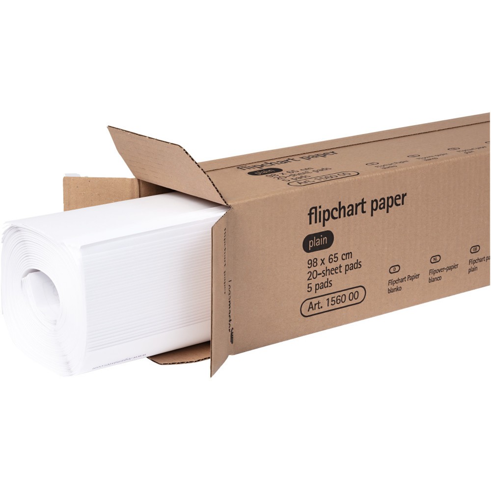 Produktabbildung Nr. 4: Papierblock für Legamaster Flipchart, blanko, 5x20 Blatt