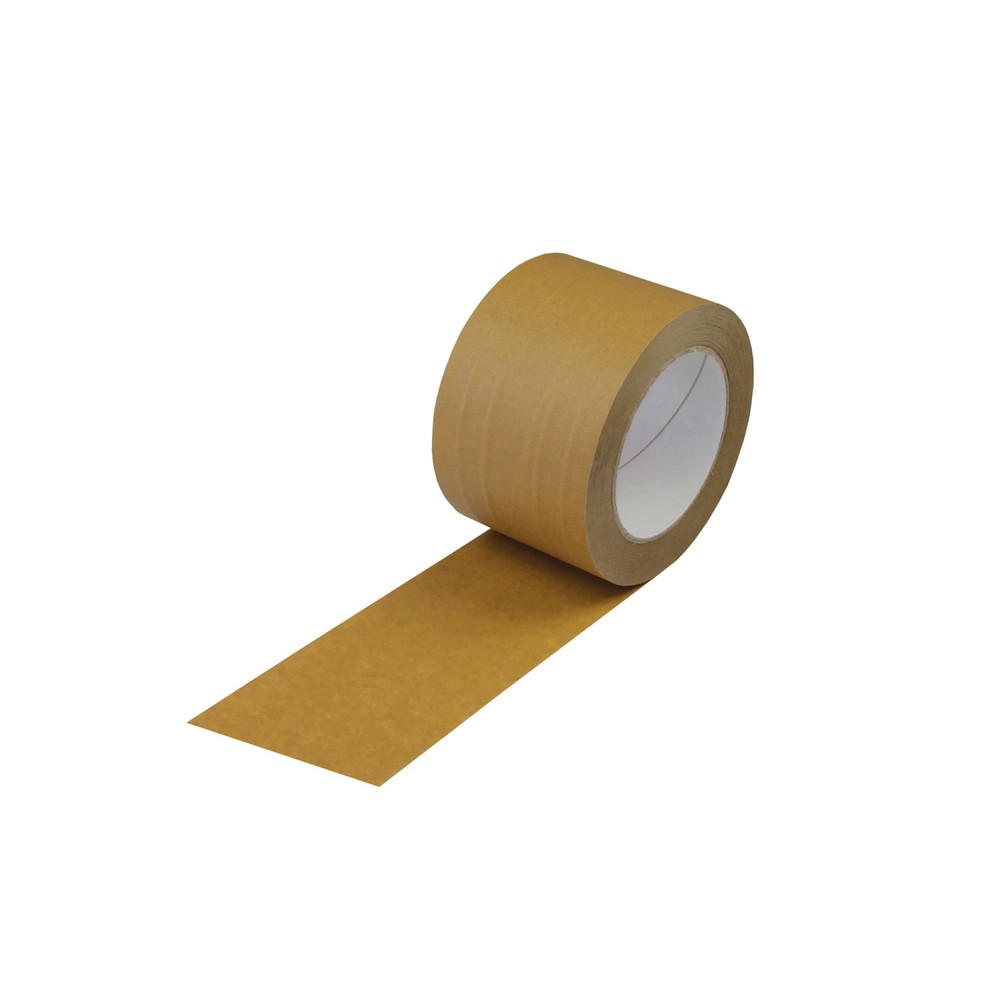 Produktabbildung: Papierklebeband, braun, 75mm breitx50lfm., 135µ, Naturkautschuk-Kleber
