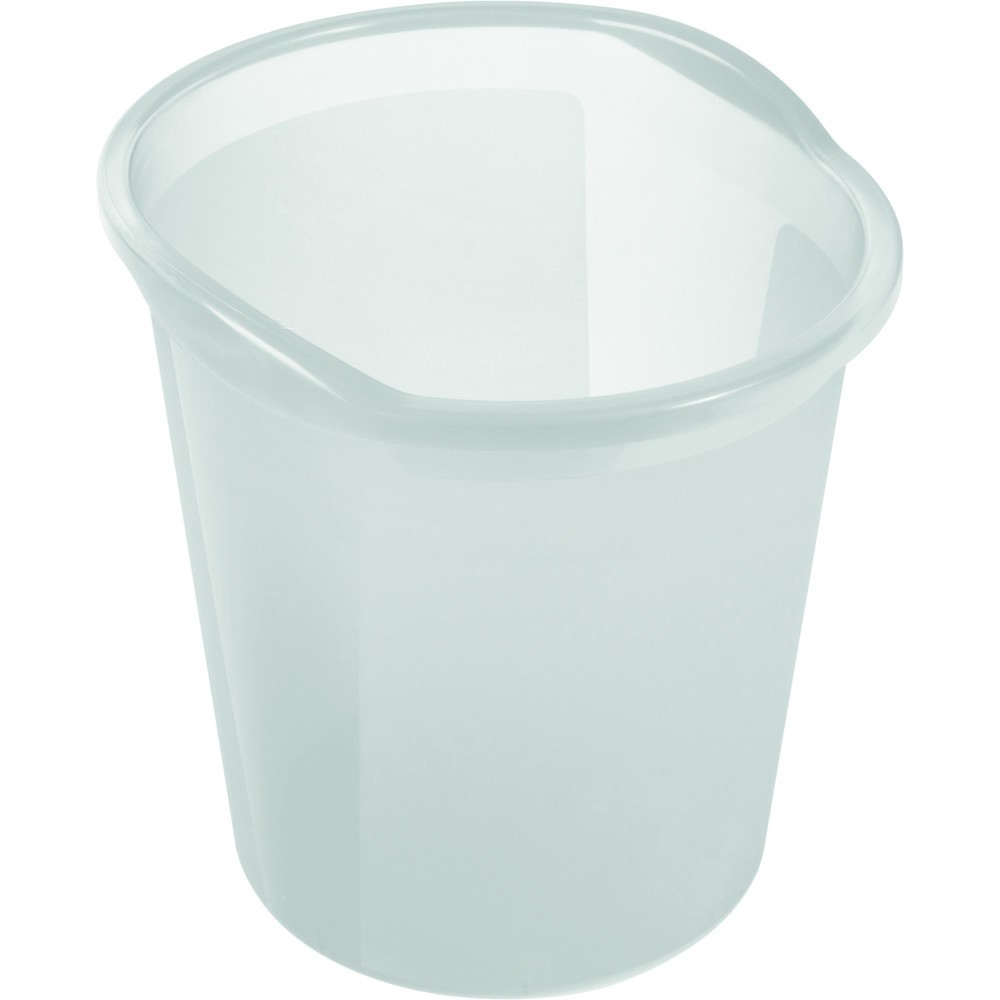 Papierkorb helit BASIC, 13 Liter, PP, weiß Produktabbildung Nr. 3: Papierkorb helit BASIC, 13 Liter, PP, weiß