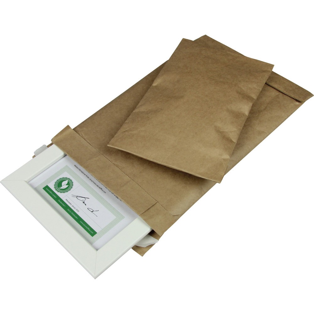 Produktabbildung Nr. 2: Papierpolstertaschen, 225x343mm, Innenmaß, 240x343mm, Außenmaß, PADDED BAGS, 1 VE = 100 Stk
