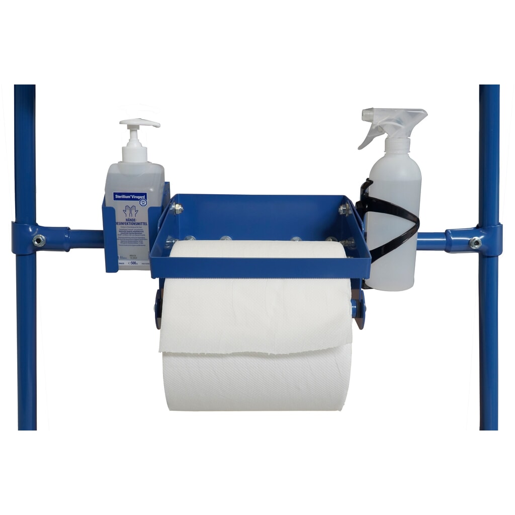 Papierrollenhalter für fetra® Leichttisch-Wagen, Breite 589 mm Produktabbildung Nr. 3: Papierrollenhalter für fetra® Leichttisch-Wagen, Breite 589 mm