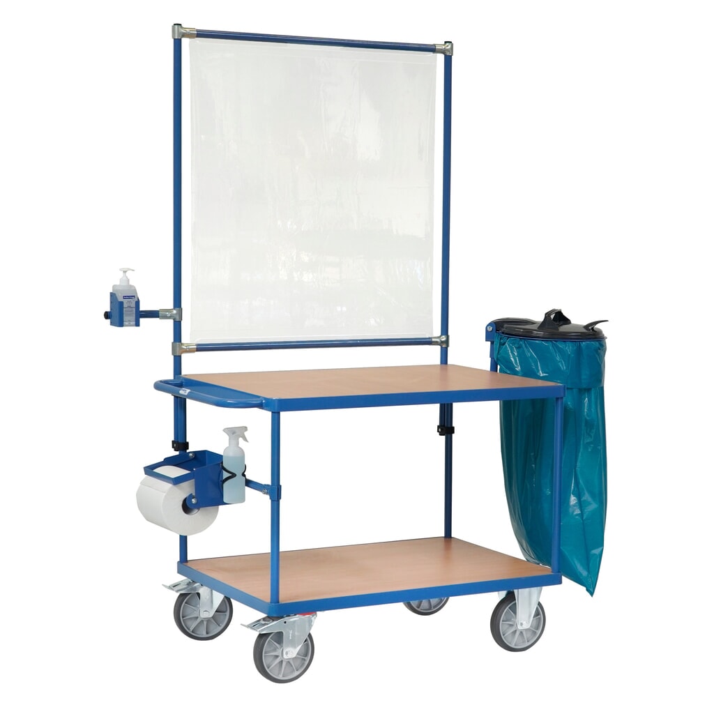 Produktabbildung Nr. 5: Papierrollenhalter für fetra® Leichttisch-Wagen, Breite 589 mm