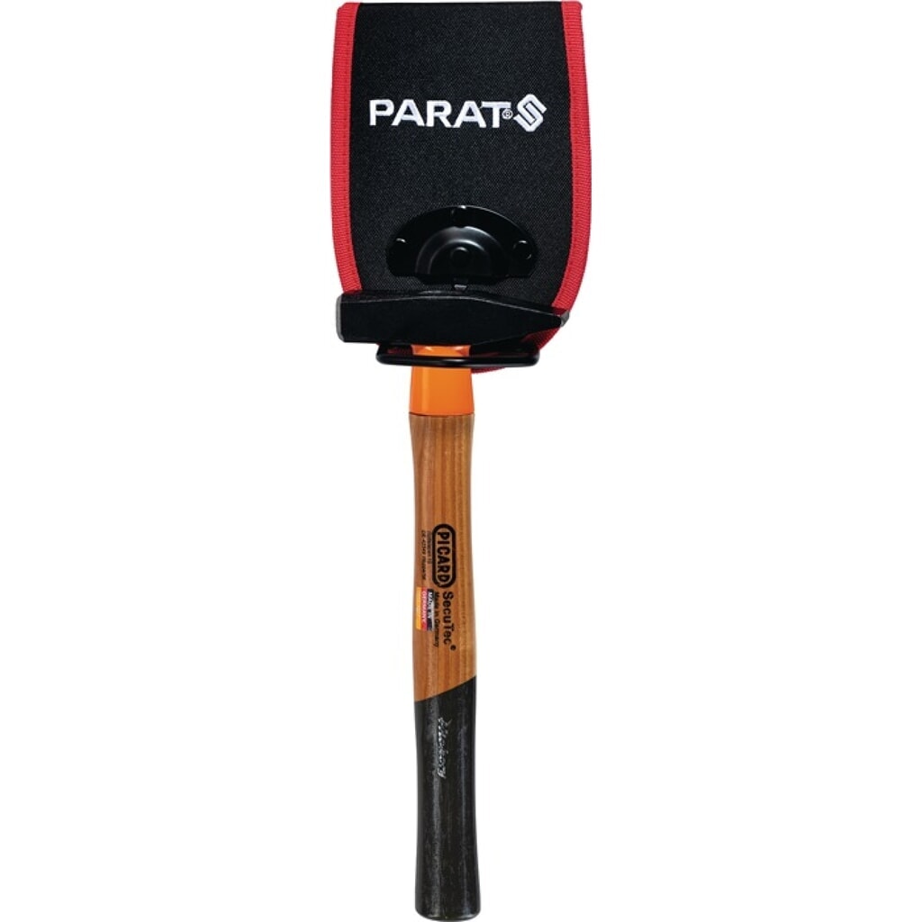 PARAT Hammerhalter B120xT70xH170mm Nyl.schwarz/rot Produktabbildung: PARAT Hammerhalter B120xT70xH170mm Nyl.schwarz/rot