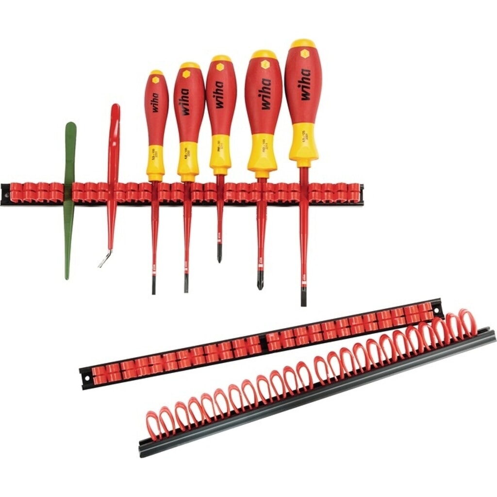 PARAT Werkzeughalter, 3-teilig, B330xH20mm Produktabbildung: PARAT Werkzeughalter, 3-teilig, B330xH20mm
