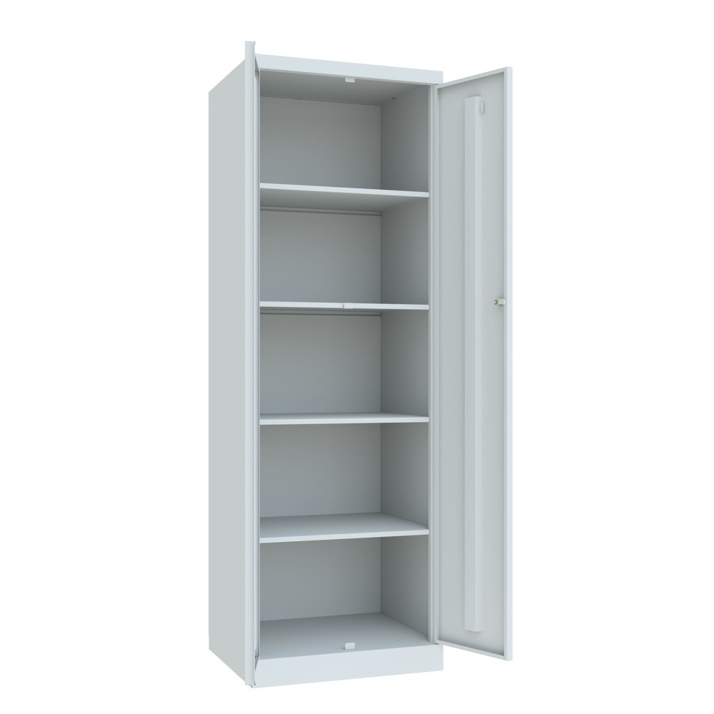 Produktabbildung Nr. 4: PAVOY Flügeltürschrank, HxBxT 1.800 x 600 x 500 mm, lichtgrau, lichtgrau