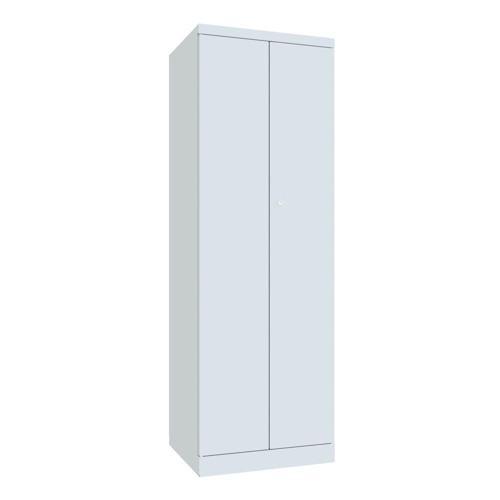 Produktabbildung: PAVOY Flügeltürschrank, HxBxT 1.800 x 600 x 500 mm, lichtgrau, lichtgrau