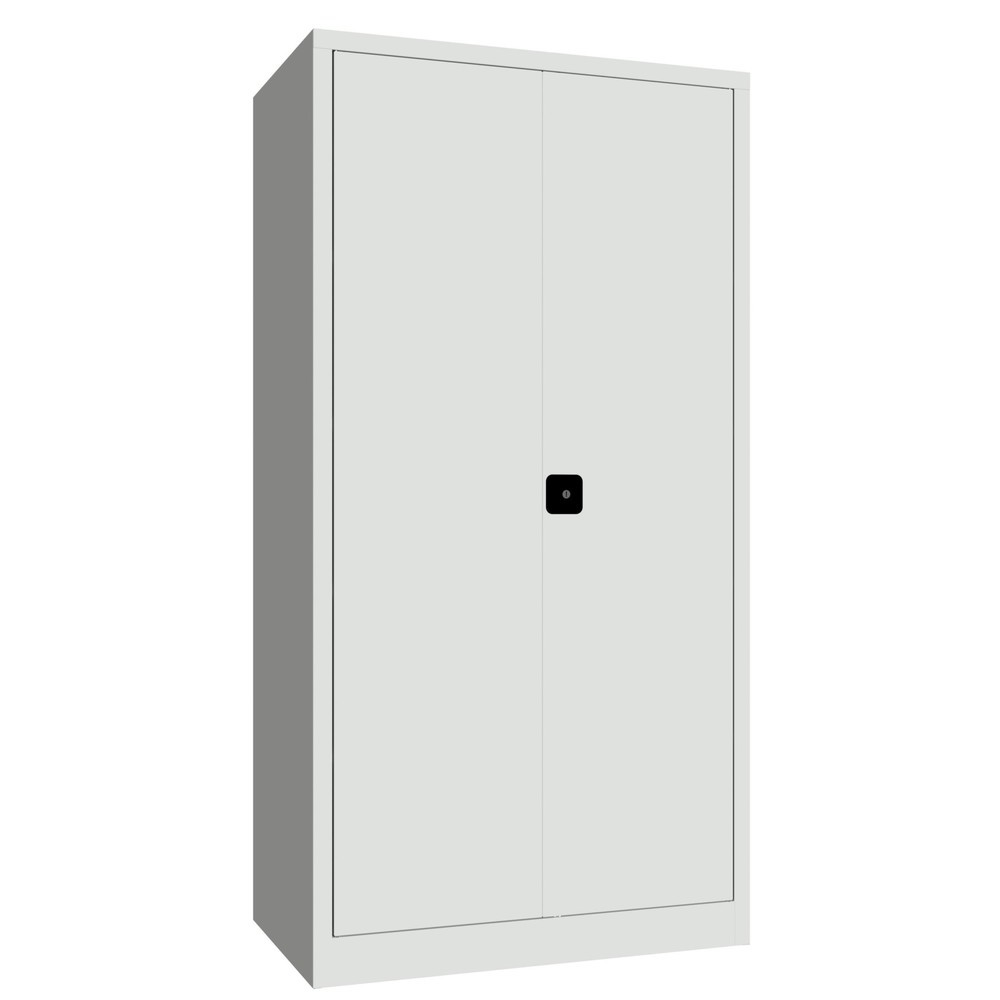 Produktabbildung Nr. 4: PAVOY Großraum-Flügeltürschrank, 4 Fachböden, HxBxT 1.950 x 1.000 x 500 mm, lichtgrau, lichtgrau