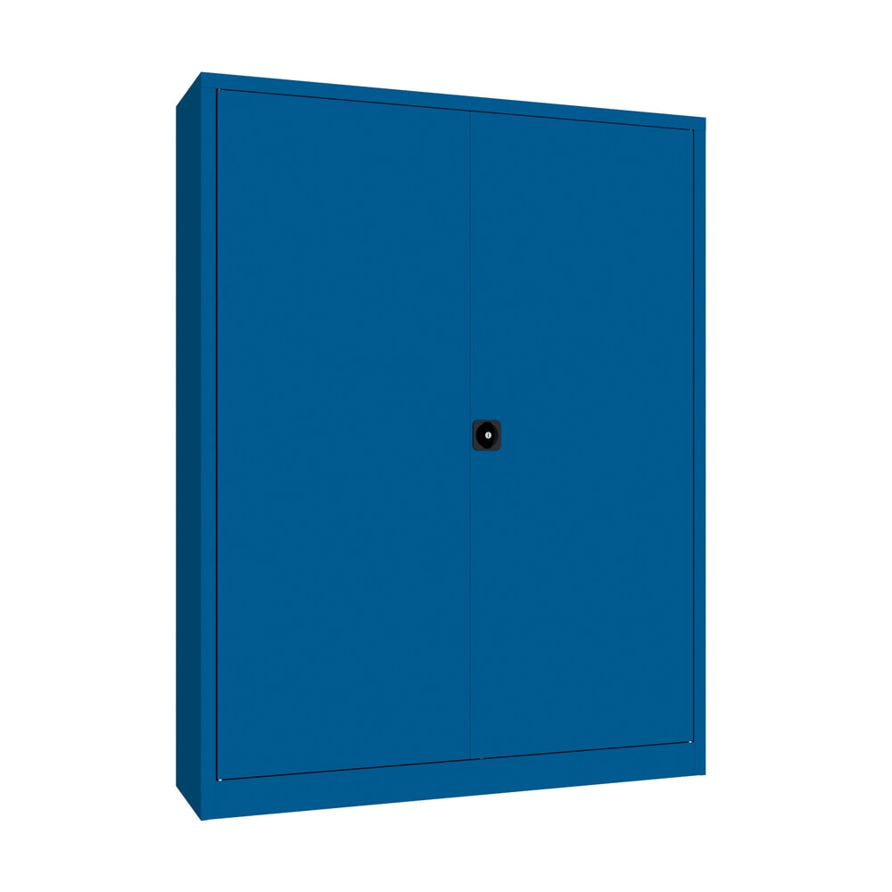 Produktabbildung Nr. 1: PAVOY Großraum-Flügeltürschrank, 4 Fachböden, HxBxT 1.950 x 1.500 x 400 mm, enzianblau, enzianblau