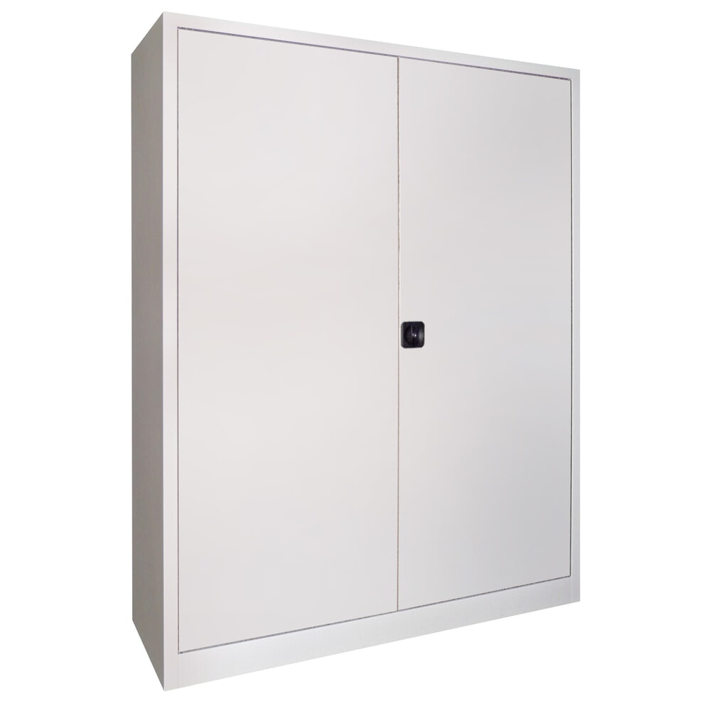 Produktabbildung: PAVOY Großraum-Flügeltürschrank, 4 Fachböden, HxBxT 1.950 x 1.500 x 500 mm, lichtgrau, lichtgrau