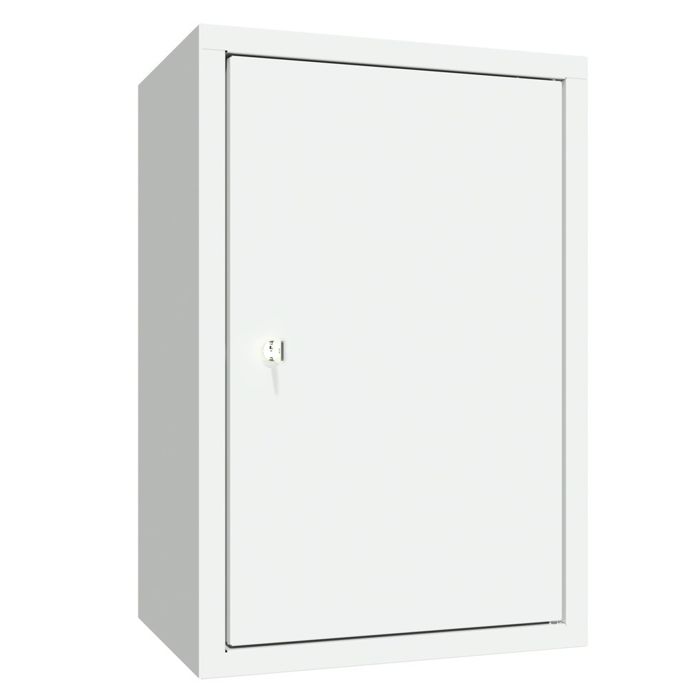 Produktabbildung Nr. 2: PAVOY Hängeschrank, HxBxT 600 x 400 x 300 mm, Lochrückwand, lichtgrau, lichtgrau