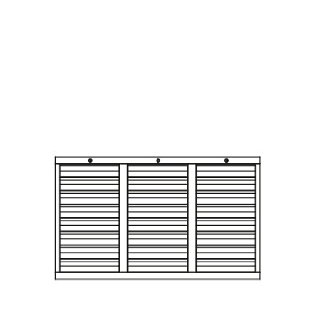PAVOY Leichter Schubladenschrank, Gleitführung, Schubladen 24x100 mm, Breite 1.500 mm, lichtblau, lichtgrau Produktabbildung Nr. 4: PAVOY Leichter Schubladenschrank, Gleitführung, Schubladen 24x100 mm, Breite 1.500 mm, lichtblau, lichtgrau