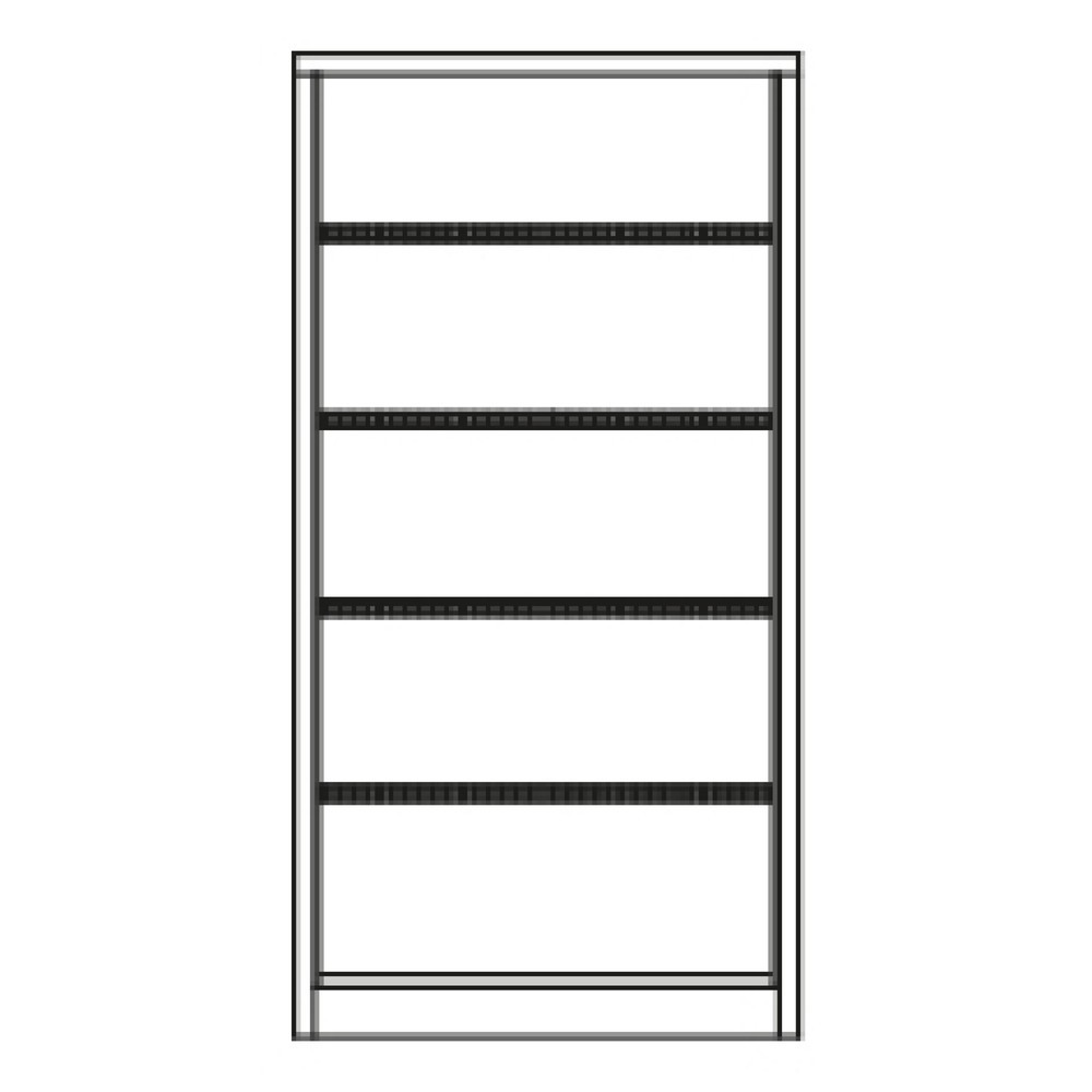 Produktabbildung Nr. 5: PAVOY Schwerlastschrank Premium, 4 Fachböden, lichtblau, lichtgrau