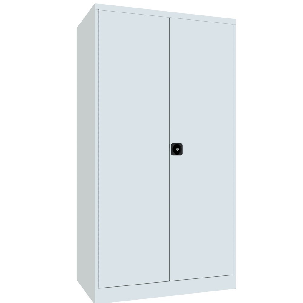 Produktabbildung Nr. 2: PAVOY Schwerlastschrank Premium mit Mittelwand, 8 Fachböden, lichtgrau, lichtgrau