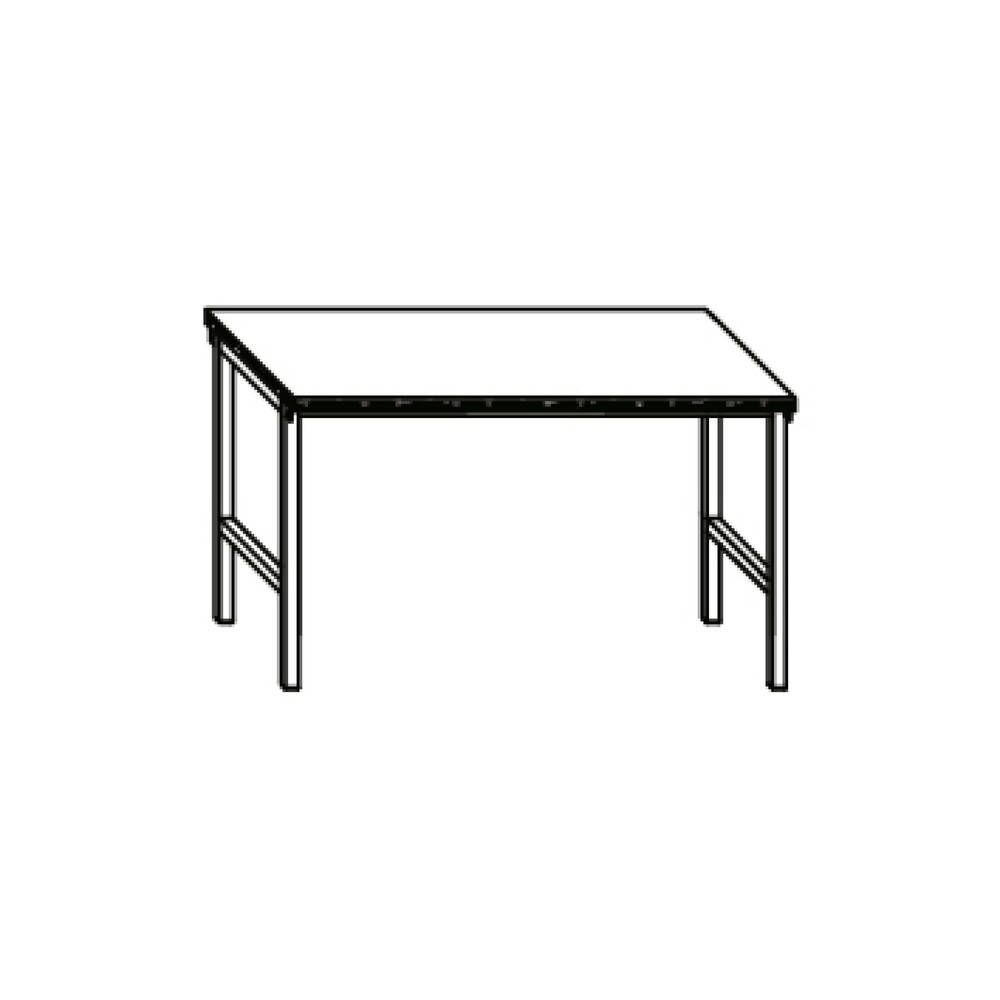 Produktabbildung Nr. 3: PAVOY Werktisch, HxBxT 900 x 1.500 x 700 mm, anthrazitgrau
