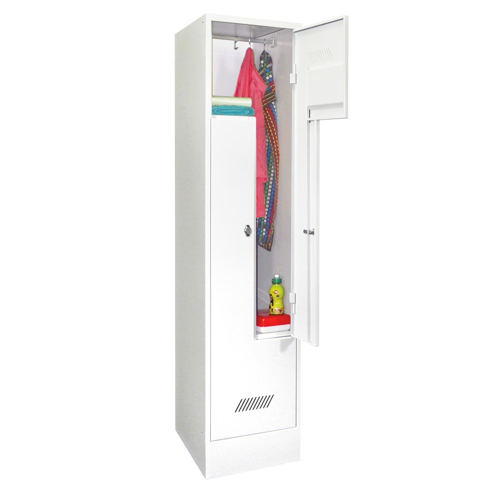 Produktabbildung: PAVOY Z-Schrank mit Sockel, HxBxT 1.850 x 400 x 500 mm