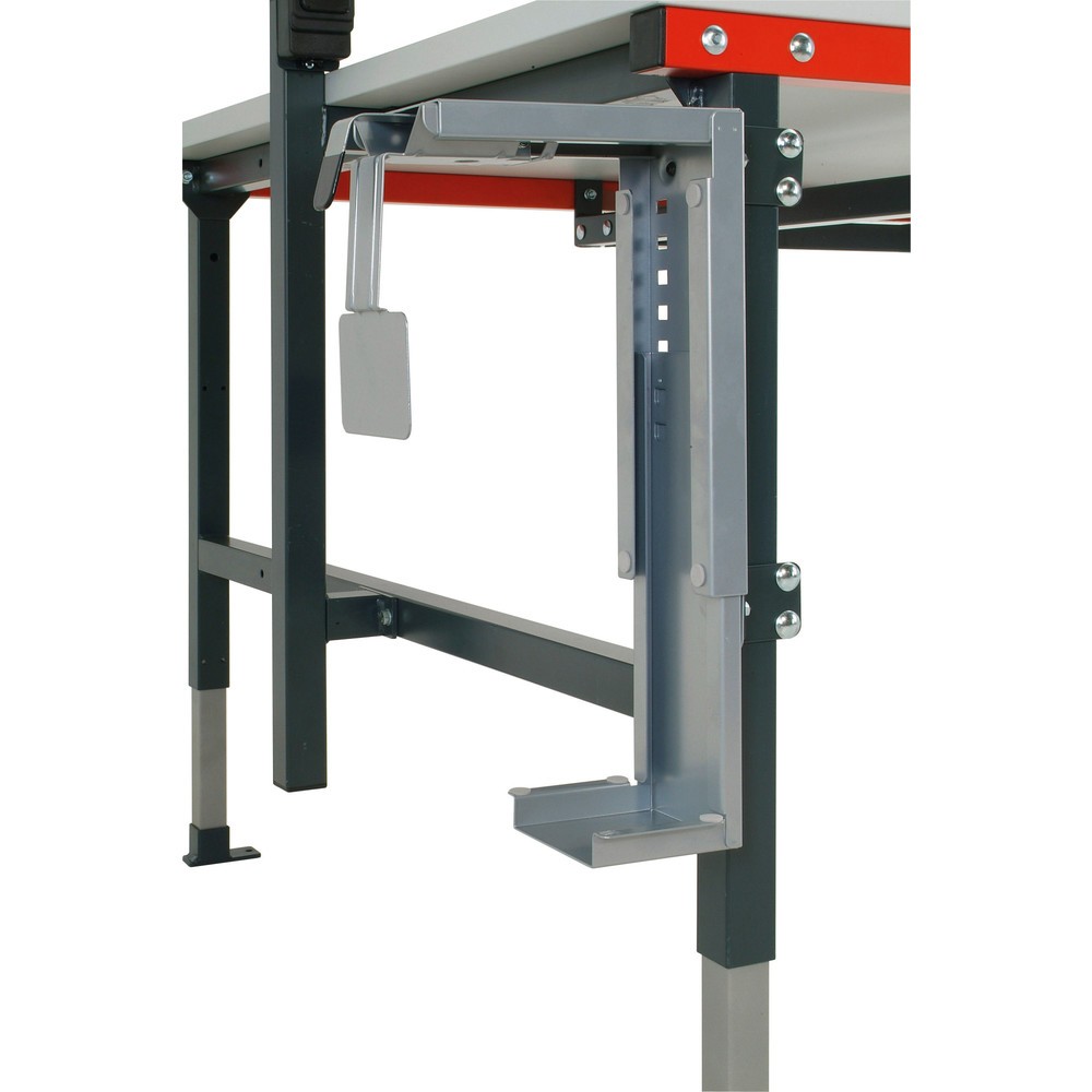 Produktabbildung Nr. 2: PC Halterung für Rocholz Packtisch-System, Innenmaß HxB 307-531 x 78-220 mm