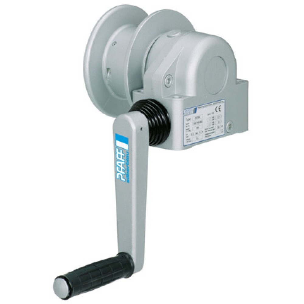Produktabbildung: Pfaff Alu-Kompaktseilwinde SW-KAL-1120-7-10, mit Trommelfreilauf, Tragkraft 600 - 1.120 kg