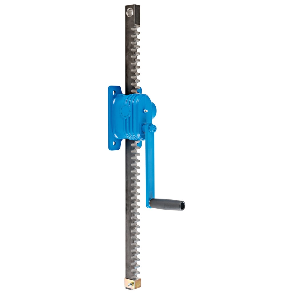 Pfaff Zahnstangenwinde ZWW-L 300/400, Zugkraft 300 kg, Hub 400 mm Produktabbildung Nr. 1: Pfaff Zahnstangenwinde ZWW-L 300/400, Zugkraft 300 kg, Hub 400 mm