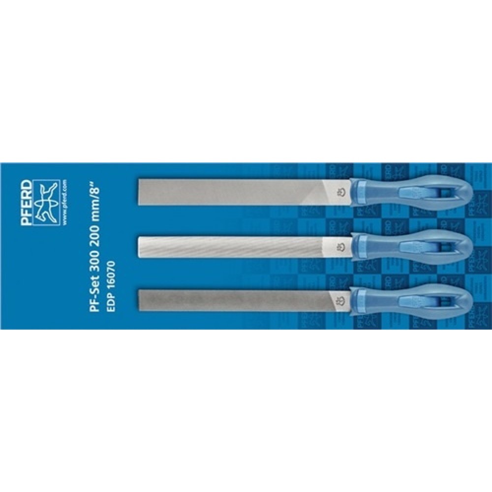 Produktabbildung: Feilensatz L.200mm Hieb 1 2K-Ergo PFERD