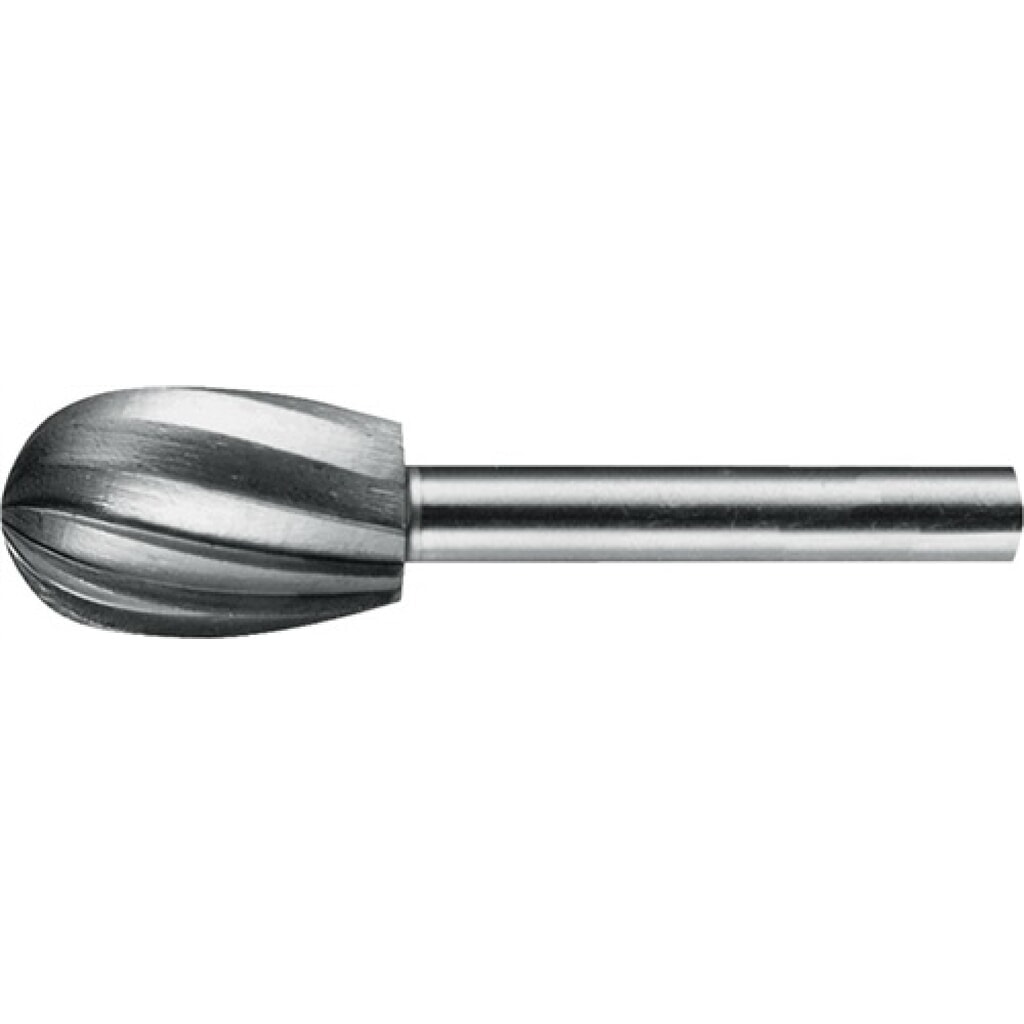 Produktabbildung: Frässtift Form O1625 D.16mm Kopf-L.25mm Schaft-D.6mm HSS Verz.Alu PFERD