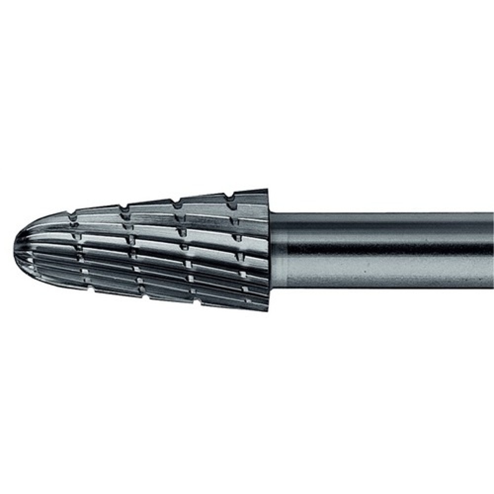 Produktabbildung: Frässtift Form KEL D.10mm Kopf-L.20mm Schaft-D.6mm HSS Verz.3 PFERD