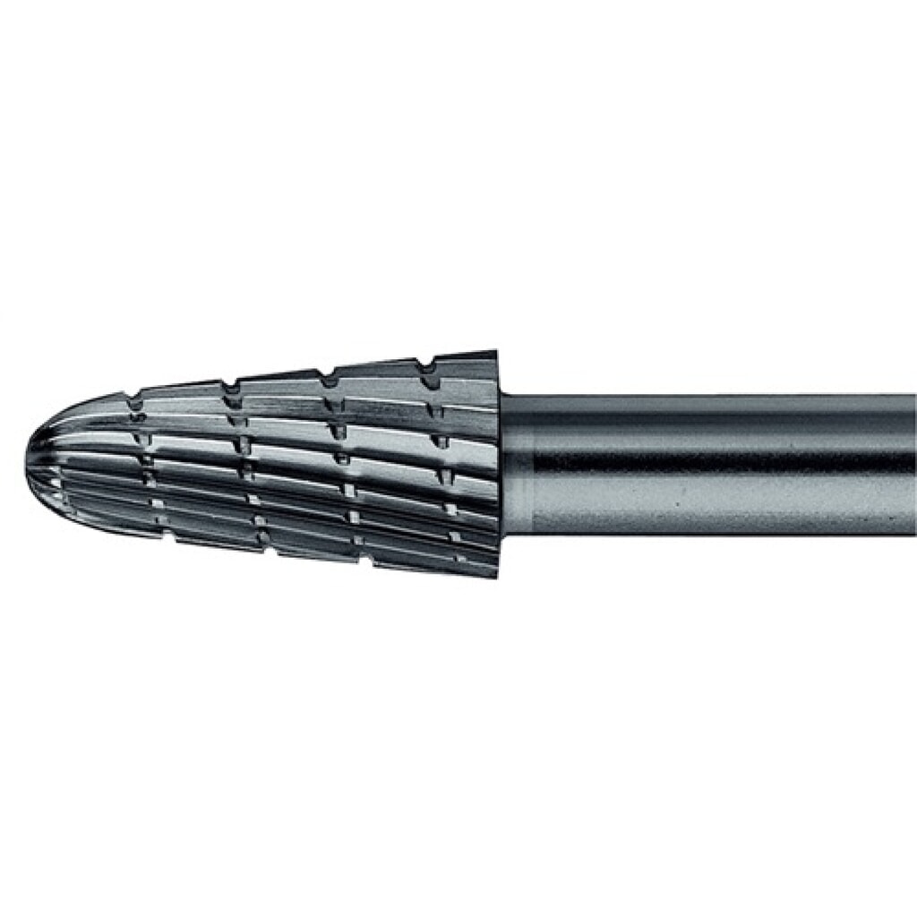 Frässtift Form KEL D.10mm Kopf-L.20mm Schaft-D.6mm HSS Verz.3 PFERD Produktabbildung: Frässtift Form KEL D.10mm Kopf-L.20mm Schaft-D.6mm HSS Verz.3 PFERD