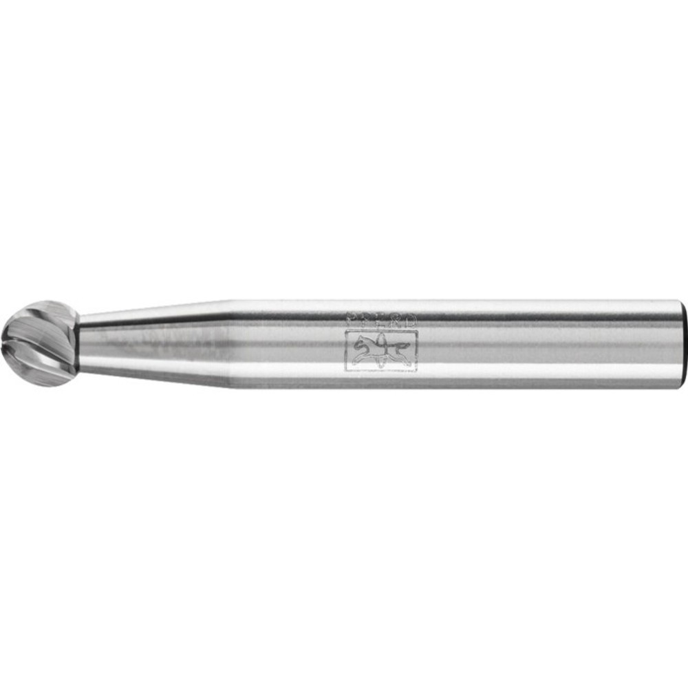 Produktabbildung: PFERD Frässtift KUD, Durchmesser 6 mm Kopflänge 5 mm Schaft-Durchmesser 6 mm, Hartmetall
