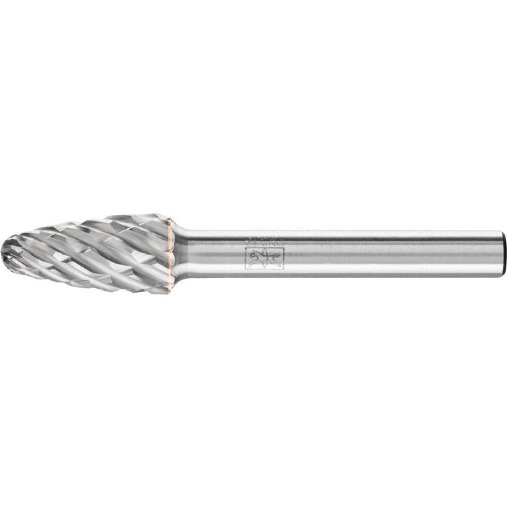Produktabbildung: PFERD Frässtift RBF, Durchmesser 10 mm Kopflänge 20 mm Schaft-Durchmesser 6 mm, Hartmetall